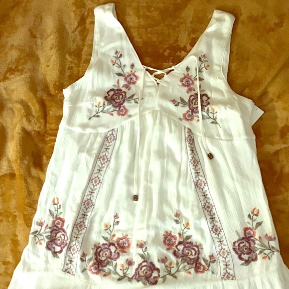 embroidered sundress
